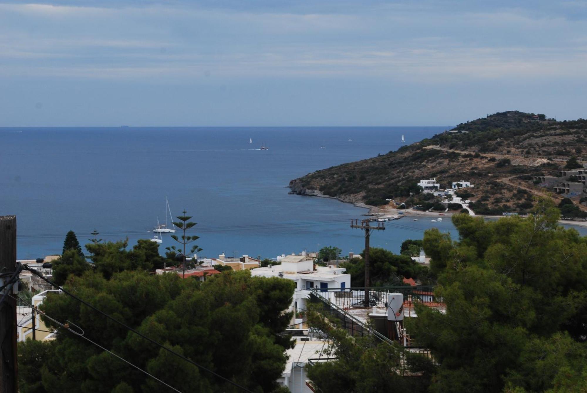 Sunset Rooms Agia Marina  Exterior foto