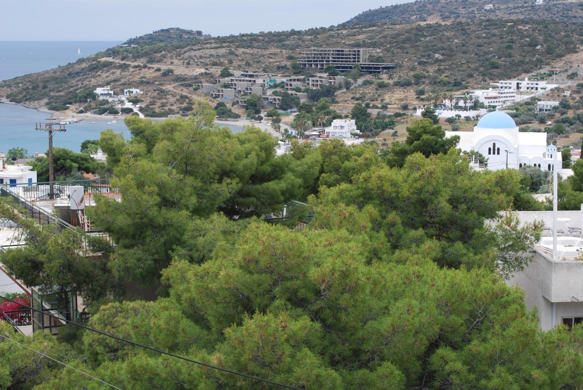 Sunset Rooms Agia Marina  Exterior foto